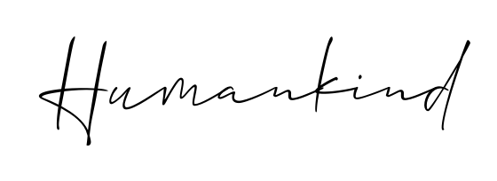 Enhance your business communications with Humankind signature in Allison_Script lettering. Clean, modern, and universally compatible. Humankind signature style 2 images and pictures png