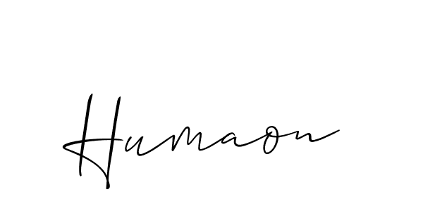 Make a short Humaon signature style. Manage your documents anywhere anytime using Allison_Script. Create and add eSignatures, submit forms, share and send files easily. Humaon signature style 2 images and pictures png