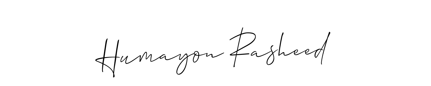 Best and Professional Signature Style for Humayon Rasheed. Allison_Script Best Signature Style Collection. Humayon Rasheed signature style 2 images and pictures png