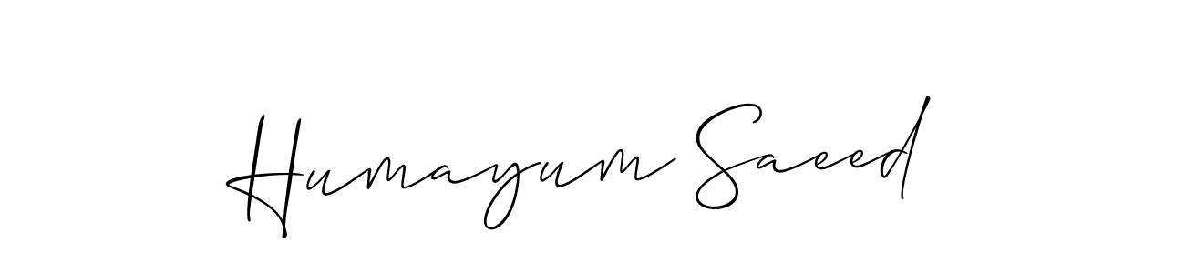 Once you've used our free online signature maker to create your best signature Allison_Script style, it's time to enjoy all of the benefits that Humayum Saeed name signing documents. Humayum Saeed signature style 2 images and pictures png