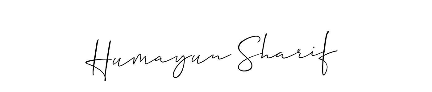 Once you've used our free online signature maker to create your best signature Allison_Script style, it's time to enjoy all of the benefits that Humayun Sharif name signing documents. Humayun Sharif signature style 2 images and pictures png