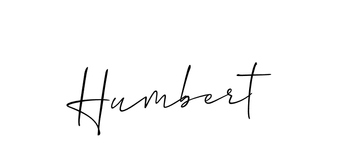 Humbert stylish signature style. Best Handwritten Sign (Allison_Script) for my name. Handwritten Signature Collection Ideas for my name Humbert. Humbert signature style 2 images and pictures png