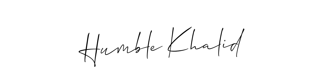 Here are the top 10 professional signature styles for the name Humble Khalid. These are the best autograph styles you can use for your name. Humble Khalid signature style 2 images and pictures png