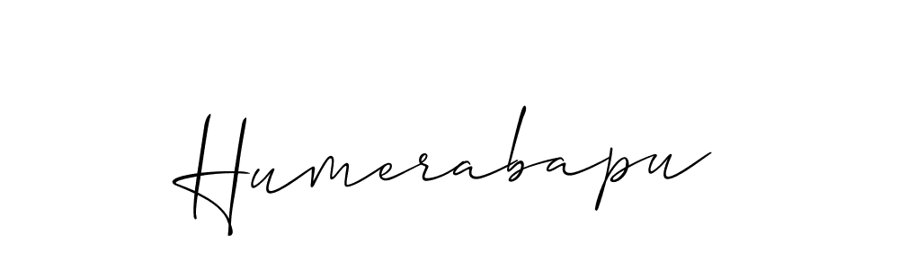Make a beautiful signature design for name Humerabapu. Use this online signature maker to create a handwritten signature for free. Humerabapu signature style 2 images and pictures png