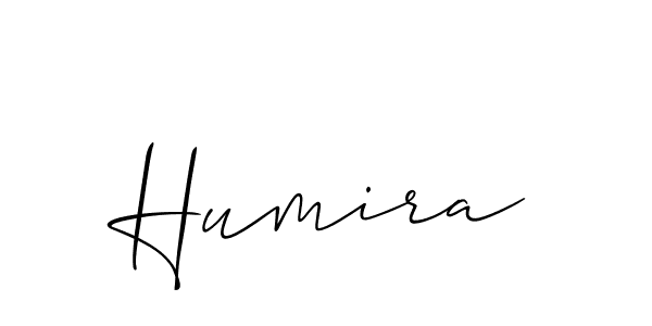 It looks lik you need a new signature style for name Humira. Design unique handwritten (Allison_Script) signature with our free signature maker in just a few clicks. Humira signature style 2 images and pictures png