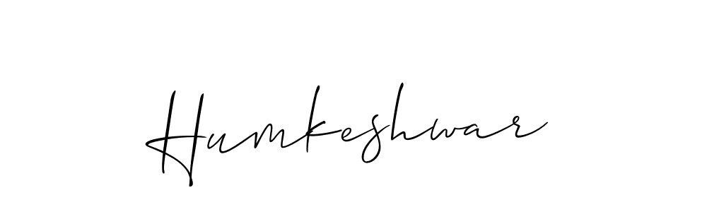 Make a short Humkeshwar signature style. Manage your documents anywhere anytime using Allison_Script. Create and add eSignatures, submit forms, share and send files easily. Humkeshwar signature style 2 images and pictures png