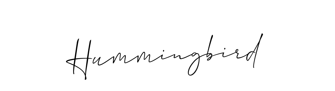 Once you've used our free online signature maker to create your best signature Allison_Script style, it's time to enjoy all of the benefits that Hummingbird name signing documents. Hummingbird signature style 2 images and pictures png