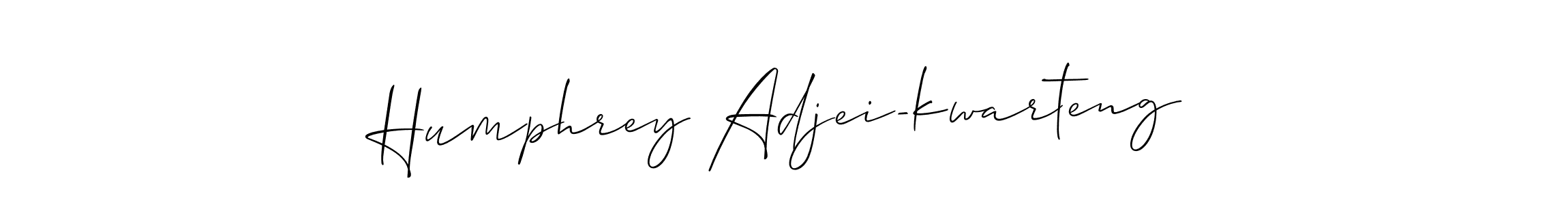 How to Draw Humphrey Adjei-kwarteng signature style? Allison_Script is a latest design signature styles for name Humphrey Adjei-kwarteng. Humphrey Adjei-kwarteng signature style 2 images and pictures png