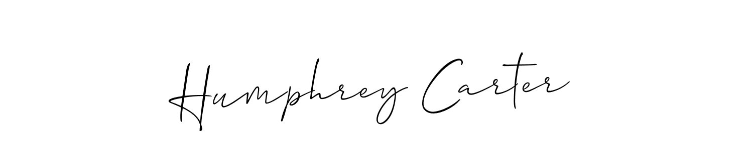 if you are searching for the best signature style for your name Humphrey Carter. so please give up your signature search. here we have designed multiple signature styles  using Allison_Script. Humphrey Carter signature style 2 images and pictures png