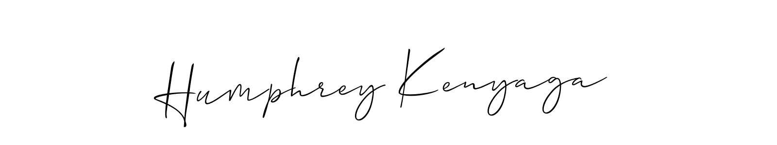 This is the best signature style for the Humphrey Kenyaga name. Also you like these signature font (Allison_Script). Mix name signature. Humphrey Kenyaga signature style 2 images and pictures png
