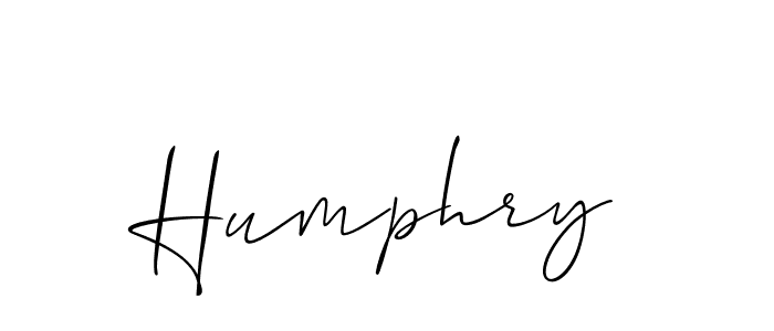 You should practise on your own different ways (Allison_Script) to write your name (Humphry) in signature. don't let someone else do it for you. Humphry signature style 2 images and pictures png