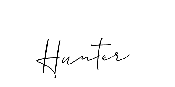 if you are searching for the best signature style for your name Hunter. so please give up your signature search. here we have designed multiple signature styles  using Allison_Script. Hunter signature style 2 images and pictures png