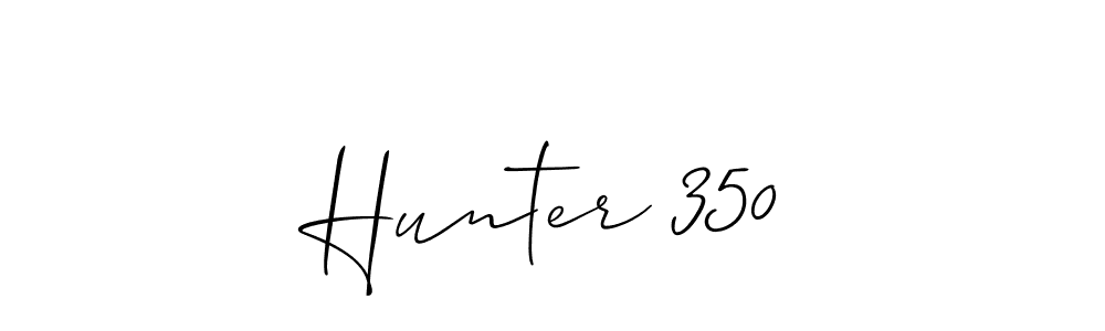 Once you've used our free online signature maker to create your best signature Allison_Script style, it's time to enjoy all of the benefits that Hunter 350 name signing documents. Hunter 350 signature style 2 images and pictures png