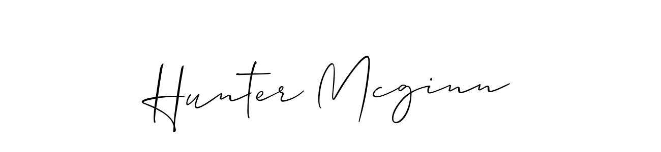 Make a short Hunter Mcginn signature style. Manage your documents anywhere anytime using Allison_Script. Create and add eSignatures, submit forms, share and send files easily. Hunter Mcginn signature style 2 images and pictures png