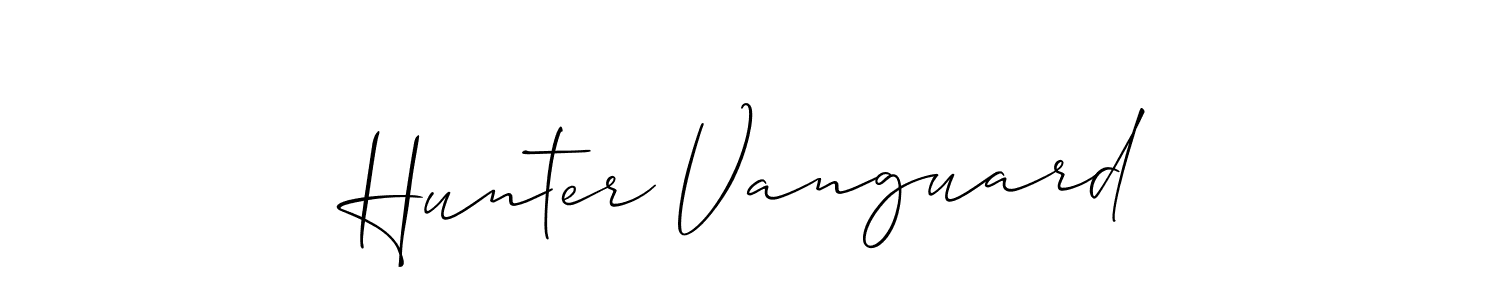 You can use this online signature creator to create a handwritten signature for the name Hunter Vanguard. This is the best online autograph maker. Hunter Vanguard signature style 2 images and pictures png
