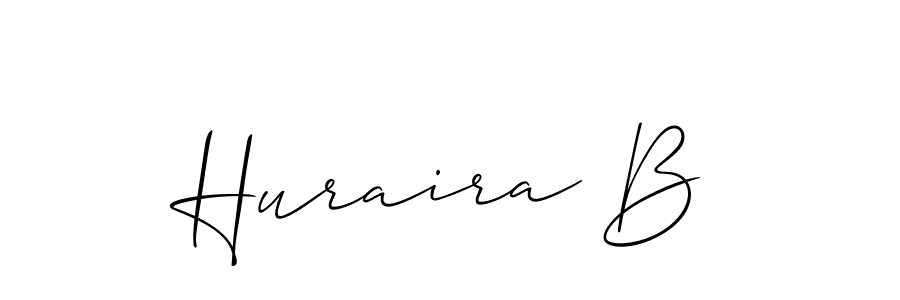 Make a beautiful signature design for name Huraira B. Use this online signature maker to create a handwritten signature for free. Huraira B signature style 2 images and pictures png