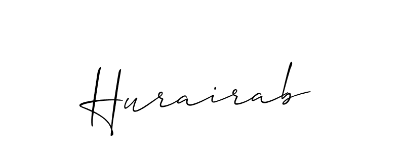 Once you've used our free online signature maker to create your best signature Allison_Script style, it's time to enjoy all of the benefits that Hurairab name signing documents. Hurairab signature style 2 images and pictures png