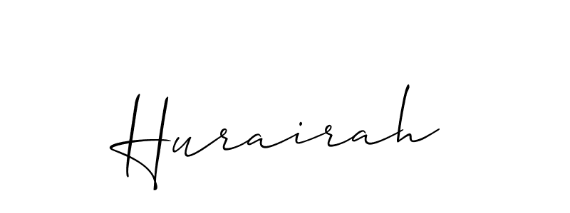 Once you've used our free online signature maker to create your best signature Allison_Script style, it's time to enjoy all of the benefits that Hurairah name signing documents. Hurairah signature style 2 images and pictures png