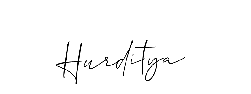 How to Draw Hurditya signature style? Allison_Script is a latest design signature styles for name Hurditya. Hurditya signature style 2 images and pictures png