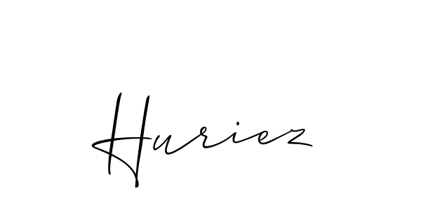Once you've used our free online signature maker to create your best signature Allison_Script style, it's time to enjoy all of the benefits that Huriez name signing documents. Huriez signature style 2 images and pictures png