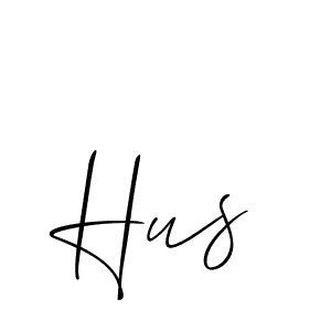 Make a beautiful signature design for name Hus. Use this online signature maker to create a handwritten signature for free. Hus signature style 2 images and pictures png