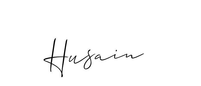 This is the best signature style for the Husain  name. Also you like these signature font (Allison_Script). Mix name signature. Husain  signature style 2 images and pictures png