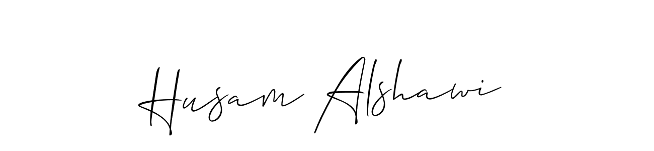 Once you've used our free online signature maker to create your best signature Allison_Script style, it's time to enjoy all of the benefits that Husam Alshawi name signing documents. Husam Alshawi signature style 2 images and pictures png