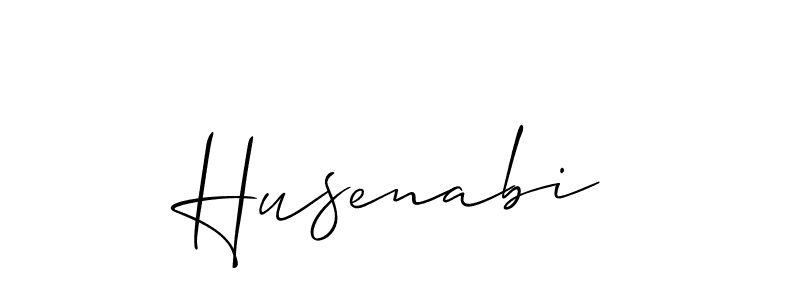 Also You can easily find your signature by using the search form. We will create Husenabi name handwritten signature images for you free of cost using Allison_Script sign style. Husenabi signature style 2 images and pictures png