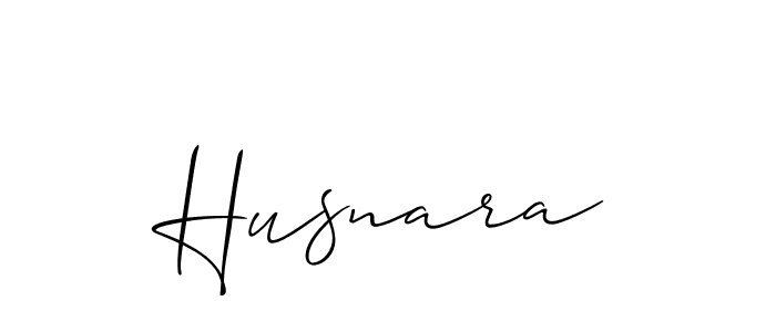 It looks lik you need a new signature style for name Husnara. Design unique handwritten (Allison_Script) signature with our free signature maker in just a few clicks. Husnara signature style 2 images and pictures png