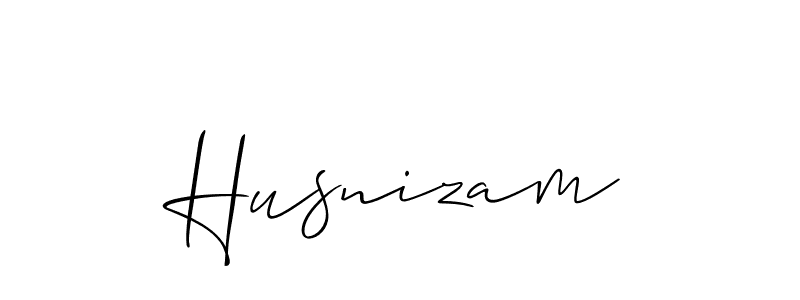 This is the best signature style for the Husnizam name. Also you like these signature font (Allison_Script). Mix name signature. Husnizam signature style 2 images and pictures png