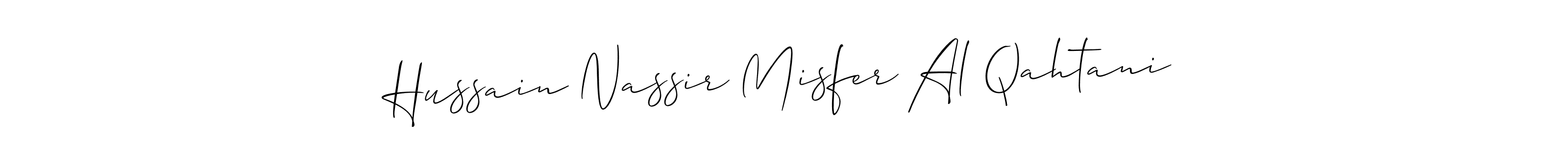 You can use this online signature creator to create a handwritten signature for the name Hussain Nassir Misfer Al Qahtani. This is the best online autograph maker. Hussain Nassir Misfer Al Qahtani signature style 2 images and pictures png