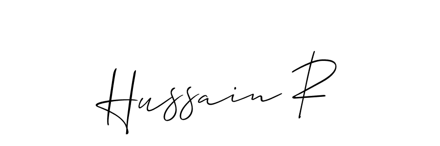 Make a short Hussain R signature style. Manage your documents anywhere anytime using Allison_Script. Create and add eSignatures, submit forms, share and send files easily. Hussain R signature style 2 images and pictures png