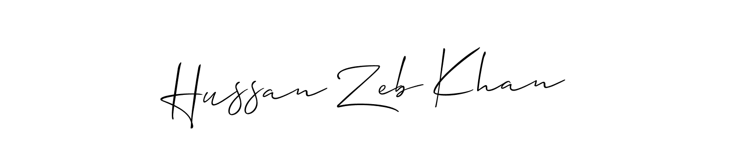 Check out images of Autograph of Hussan Zeb Khan name. Actor Hussan Zeb Khan Signature Style. Allison_Script is a professional sign style online. Hussan Zeb Khan signature style 2 images and pictures png