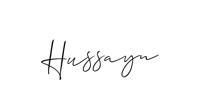 Also You can easily find your signature by using the search form. We will create Hussayn name handwritten signature images for you free of cost using Allison_Script sign style. Hussayn signature style 2 images and pictures png