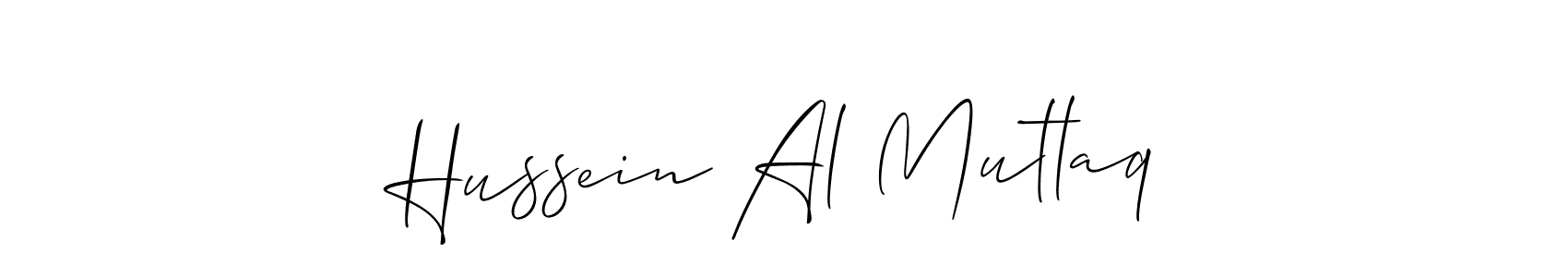 Best and Professional Signature Style for Hussein Al Mutlaq. Allison_Script Best Signature Style Collection. Hussein Al Mutlaq signature style 2 images and pictures png