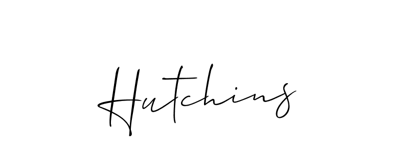 Hutchins stylish signature style. Best Handwritten Sign (Allison_Script) for my name. Handwritten Signature Collection Ideas for my name Hutchins. Hutchins signature style 2 images and pictures png