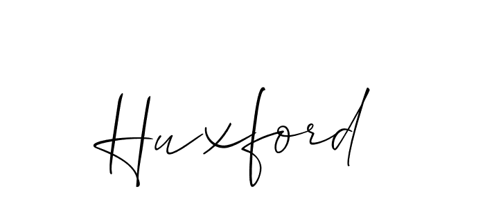 Make a short Huxford signature style. Manage your documents anywhere anytime using Allison_Script. Create and add eSignatures, submit forms, share and send files easily. Huxford signature style 2 images and pictures png