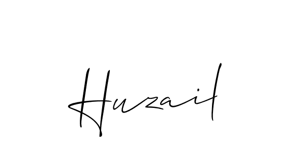 Once you've used our free online signature maker to create your best signature Allison_Script style, it's time to enjoy all of the benefits that Huzail name signing documents. Huzail signature style 2 images and pictures png