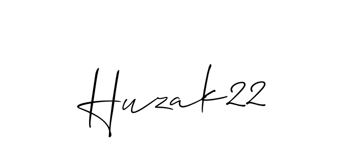 if you are searching for the best signature style for your name Huzak22. so please give up your signature search. here we have designed multiple signature styles  using Allison_Script. Huzak22 signature style 2 images and pictures png