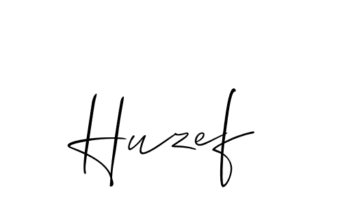 You should practise on your own different ways (Allison_Script) to write your name (Huzef) in signature. don't let someone else do it for you. Huzef signature style 2 images and pictures png
