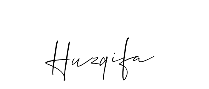 Also You can easily find your signature by using the search form. We will create Huzqifa name handwritten signature images for you free of cost using Allison_Script sign style. Huzqifa signature style 2 images and pictures png