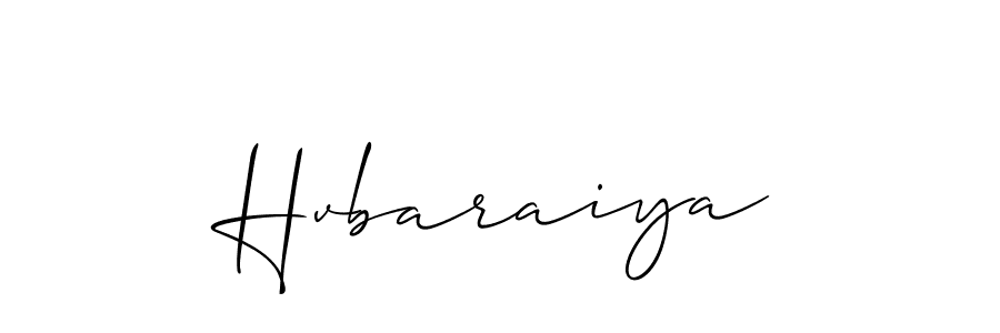 Make a short Hvbaraiya signature style. Manage your documents anywhere anytime using Allison_Script. Create and add eSignatures, submit forms, share and send files easily. Hvbaraiya signature style 2 images and pictures png