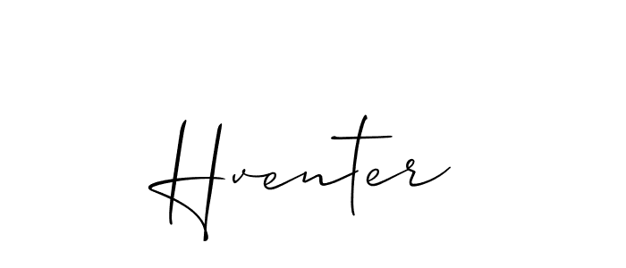 if you are searching for the best signature style for your name Hventer. so please give up your signature search. here we have designed multiple signature styles  using Allison_Script. Hventer signature style 2 images and pictures png