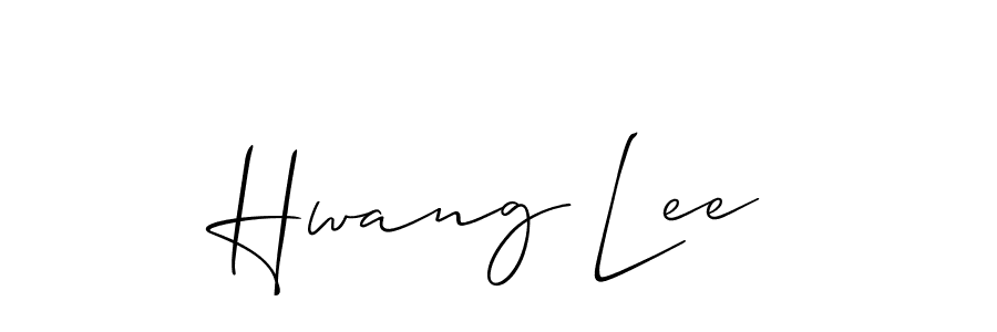 This is the best signature style for the Hwang Lee name. Also you like these signature font (Allison_Script). Mix name signature. Hwang Lee signature style 2 images and pictures png