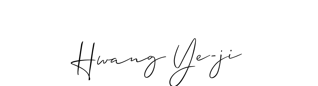 This is the best signature style for the Hwang Ye-ji name. Also you like these signature font (Allison_Script). Mix name signature. Hwang Ye-ji signature style 2 images and pictures png