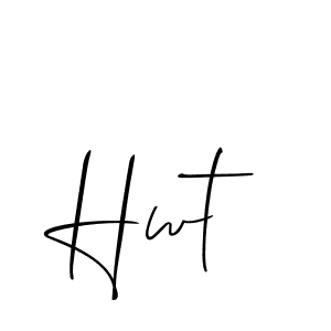 It looks lik you need a new signature style for name Hwt. Design unique handwritten (Allison_Script) signature with our free signature maker in just a few clicks. Hwt signature style 2 images and pictures png