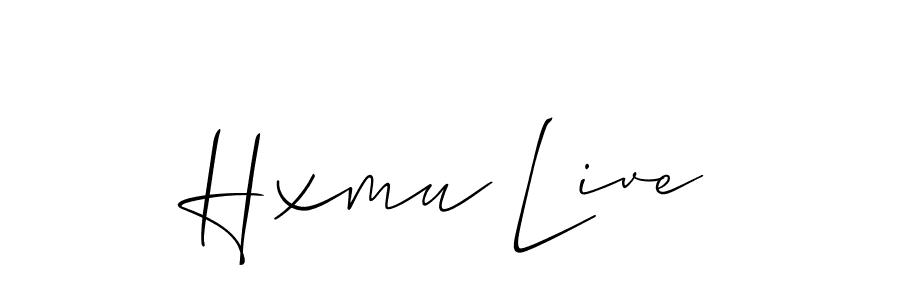 This is the best signature style for the Hxmu Live name. Also you like these signature font (Allison_Script). Mix name signature. Hxmu Live signature style 2 images and pictures png