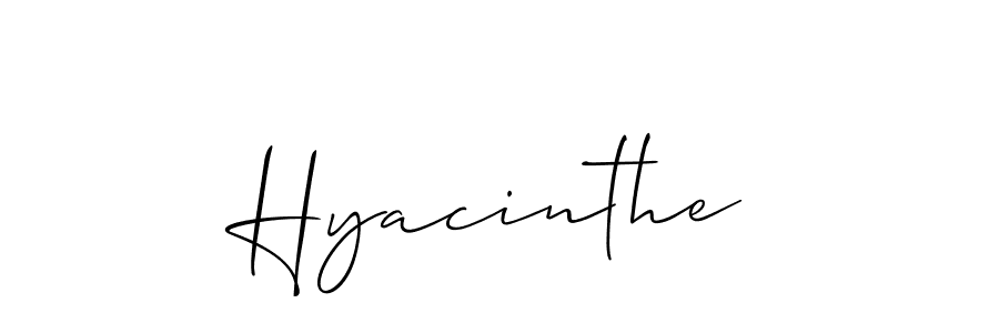 This is the best signature style for the Hyacinthe name. Also you like these signature font (Allison_Script). Mix name signature. Hyacinthe signature style 2 images and pictures png