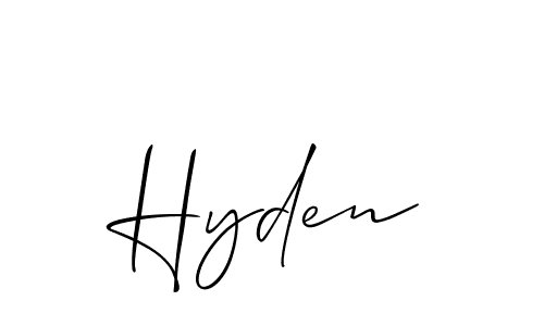This is the best signature style for the Hyden name. Also you like these signature font (Allison_Script). Mix name signature. Hyden signature style 2 images and pictures png