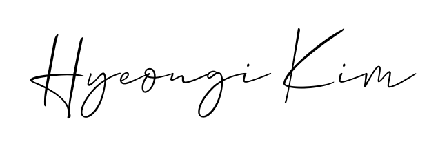 The Allison_Script signature style provides a bold statement for name Hyeongi Kim. Designed for business owners, executives, and leaders. Hyeongi Kim signature style 2 images and pictures png